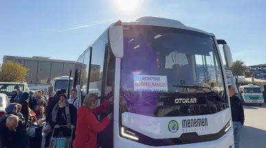 Menemen'de ücretsiz ringler vatandaşı memnun ediyor