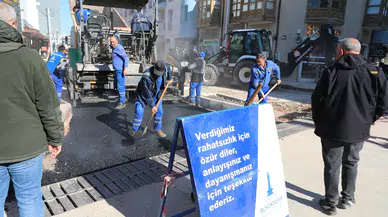 TEMEL CİNGÖZ CADDESİ’NDE SONA GELİNDİ, ESNAFIN YÜZÜ GÜLDÜ