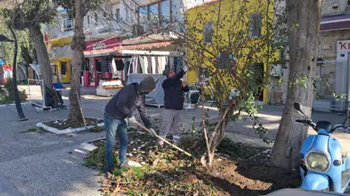Foça'da Kent Genelinde Eş Zamanlı Çalışmalar Sürüyor