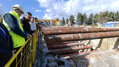 Buca Metrosu’nda tarihi an