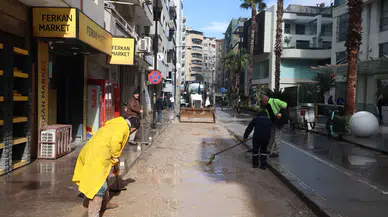 İzmir Büyükşehir Belediyesi ekiplerinden altyapı alanlarında hızlı müdahale