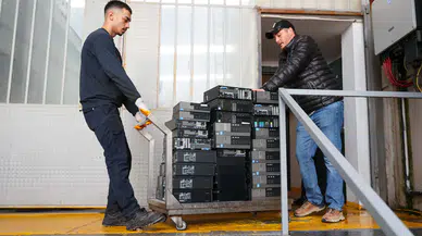 Buca’da atık elektrikli ve elektronik eşyalar geri dönüşüme kazandırılıyor