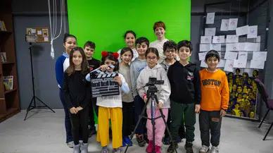 Minik yönetmenler Bornova’da yetişiyor