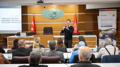 İzmirli muhtarlar Bornova Muhtarlar Akademisi’nde buluştu