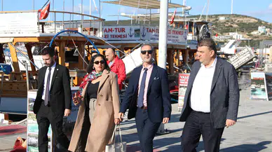 KKTC İzmir Başkonsolosluğu’ndan Seferihisar’a nezaket ziyareti