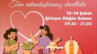 Buca’da Sevgililer Günü Hediyelik Eşya Pazarı açılıyor