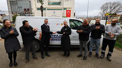 Efes Selçuk Belediyesi’ne Hayvan Ambulansı Bağışı
