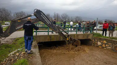Kuvvetli yağışların ardından kırsalda yoğun müdahale