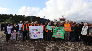 Demircili Ada Koyu’nda Hurda Gemiye Karşı Kararlı Duruş
