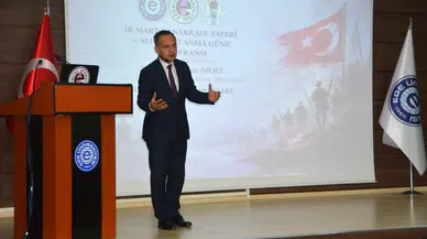 Prof. Dr. Mert, “Çanakkale; fedakârlık, cesaret ve dayanışmanın simgesidir”