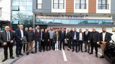 Başkan Tugay’dan Gümüştekin’e ziyaret