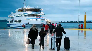 Aliağa’da Tarihi Gün: Aliaport Deniz Yolcu İskelesi’nde İlk Sefer Yapıldı