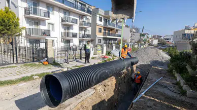 Urla’da taşkınlara karşı 160 milyon liralık altyapı yatırımı