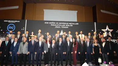 Demir ve demirdışı metaller sektöründe ihracat şampiyonları ödüllendirildi