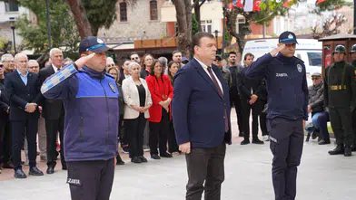 Atatürk'ün Seferihisar'a Gelişinin 92. yılı törenle kutlandı