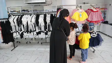 Konak Giysi Market’te bayram neşesi yaşandı