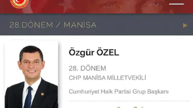 TBMM’nin resmi kayıtlarında Özgür Özel için unvan revizyonu yapıldı