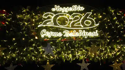 Çeşme’de yılbaşı coşkusu meydanlara taşınıyor