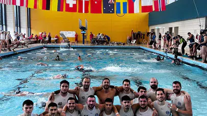 EÜ Sualtı Ragbisi takımı dünya dördüncüsü oldu