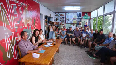 Başkan Denizli’den Ildır’da Ne Var Ne Yok Buluşması