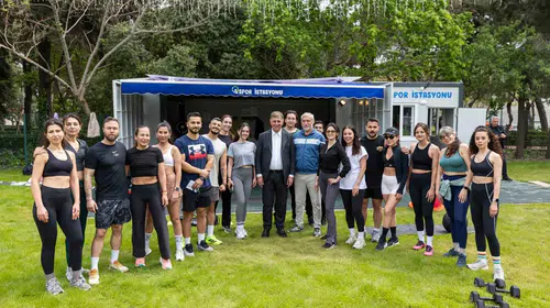 Spor istasyonlarının dördüncüsü Kültürpark’ta açıldı