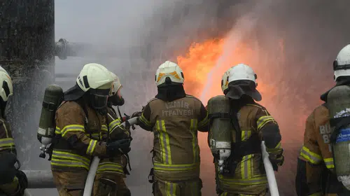 İzmir İtfaiyesi’nde "özel kuvvet” eğitimi