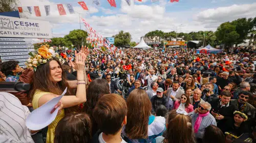 15. Uluslararası Alaçatı Ot Festivali yüz binlerce kişiyi ağırladı