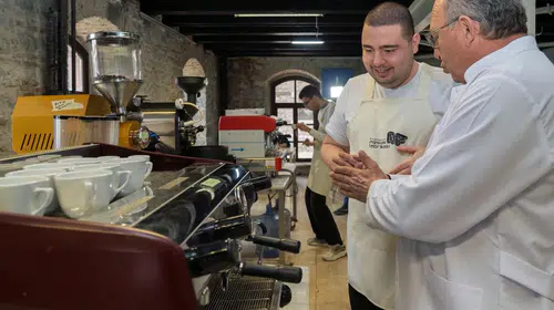 Otizmli gençler barista olma yolunda