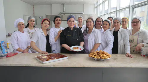 Konaklı kadınlar Temel Pastacılık Eğitimi ile iş sahibi olacaklar