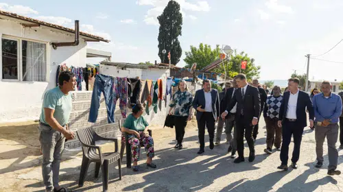 Başkan Tugay Çırpı’da halkla buluştu