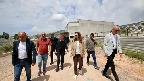 Başkan Ünsal, Örnekköy Sanayi Sitesi'ni Ziyaret Ederek Yerel Esnafla Buluştu