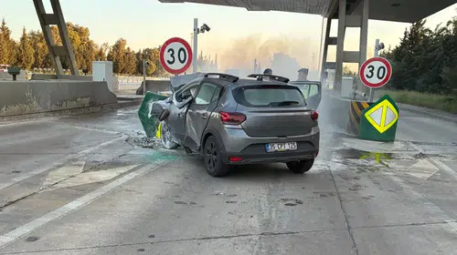 İzmir-Aydın Otoyolu’nda feci son: Genç sürücü alev topuna dönen araçta can verdi