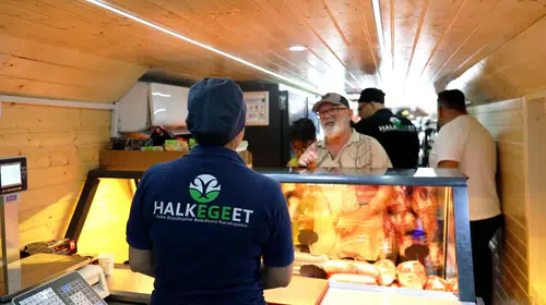 Didim Akbük’te mutfakların yüzü güldü: Mobil Halk Ege Et’e büyük ilgi