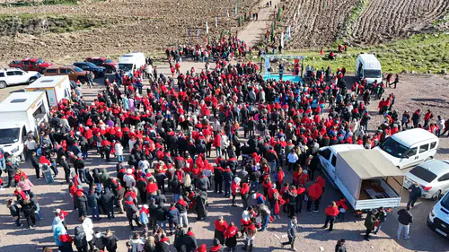Menemen'de "İyi ki Doğdun Bebek Hatıra Ormanı" kuruldu