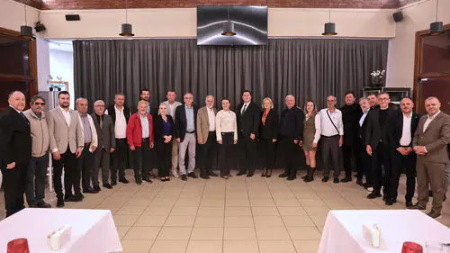 Konak’ta Makedonya rüzgarı esti: Başkan Mutlu, Enes İbrahim ve heyetini ağırladı