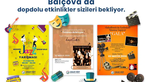 Balçova’da Hafta Sonu Kültür ve Sanatla Renklenecek