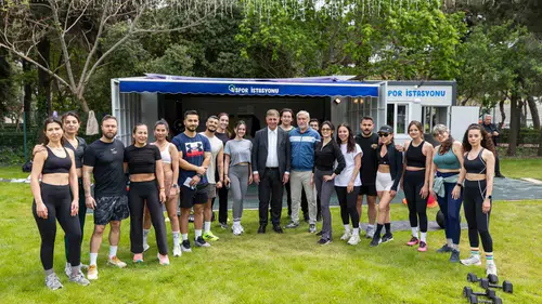 Spor istasyonlarının dördüncüsü Kültürpark’ta açıldı