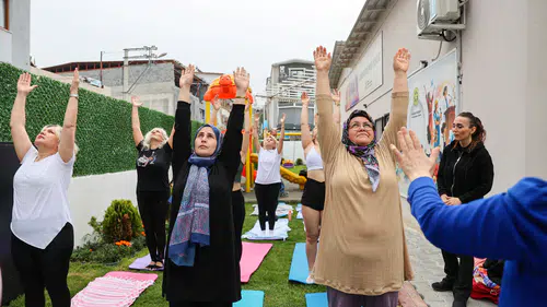 Gülşah Durbay Kadın Danışma Merkezi’nde yoga heyecanı