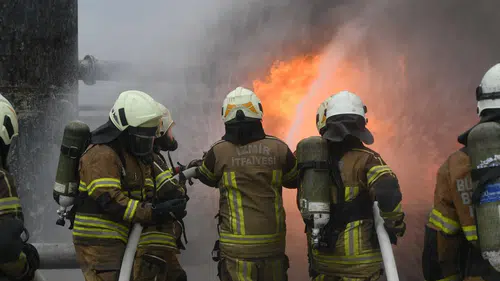 İzmir İtfaiyesi’nde "özel kuvvet” eğitimi