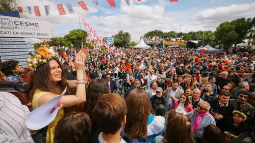 15. Uluslararası Alaçatı Ot Festivali yüz binlerce kişiyi ağırladı