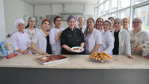 Konaklı kadınlar Temel Pastacılık Eğitimi ile iş sahibi olacaklar