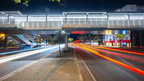 Yeni Girne Yaya Üst Geçidi hizmete açıldı