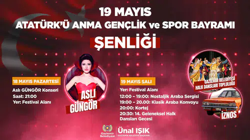 Gaziemir’i 19 Mayıs coşkusu saracak