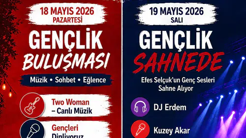 Efes Selçuk’ta 19 Mayıs coşkusu gençlik programıyla yaşanacak