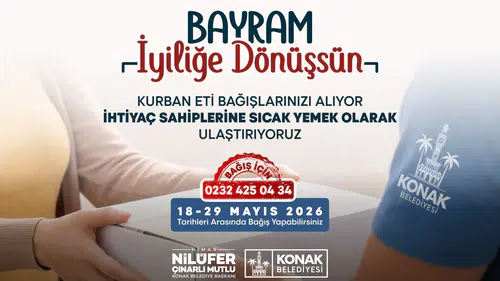 Konak’ta dayanışma geleneği bu bayram da devam ediyor