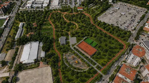 Aliberti Köşkü kent parkına dönüşüyor