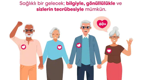 60+ Deneyim sağlık için gönüllü oluyor