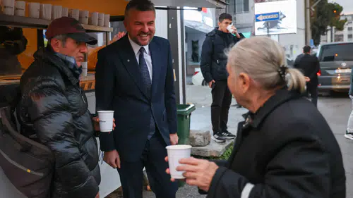 Buca Belediyesi’nden sımsıcak bir günaydın