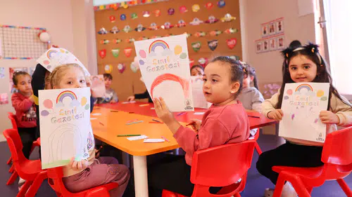 Çınar Anaokullarında geleceğe ilk adım