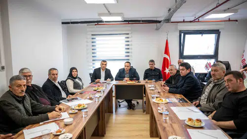 Başkan Ömer Eşki muhtarlarla buluştu